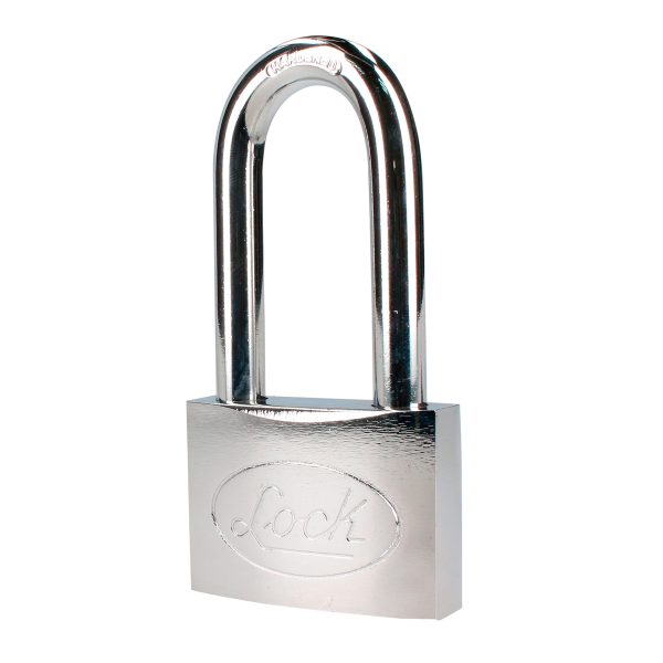 Candado de acero largo 60 mm, llave de disco Lock L22L60DCSB