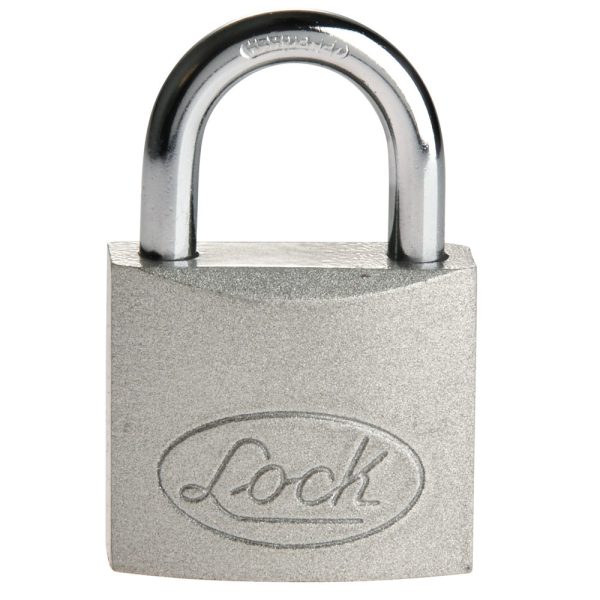 Candado de acero corto 38 mm, llave estándar Lock L22S38EACB
