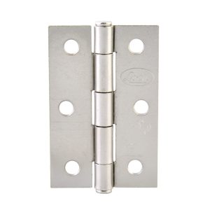 Bisagra alargada de acero níquel satinado 1" x 1.06" Lock LBA10NI