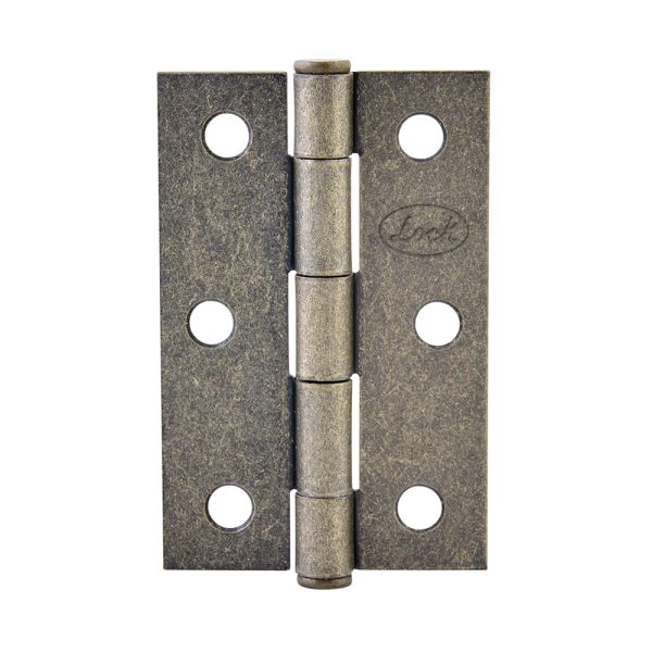 Bisagra alargada de acero latón antiguo 1" x 1.06" Lock LBA15LA
