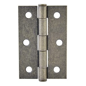 Bisagra alargada de acero latón antiguo 2.5" x 1.81" Lock LBA25LA