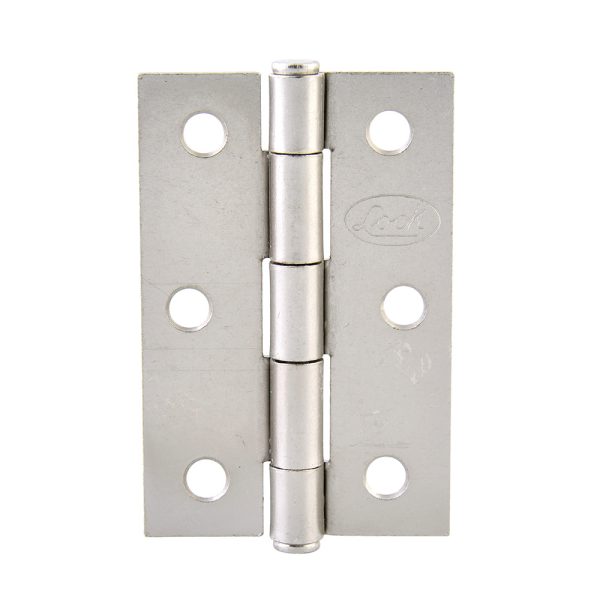 Bisagra alargada de acero níquel satinado 4" X 2.87" Lock LBA40NI