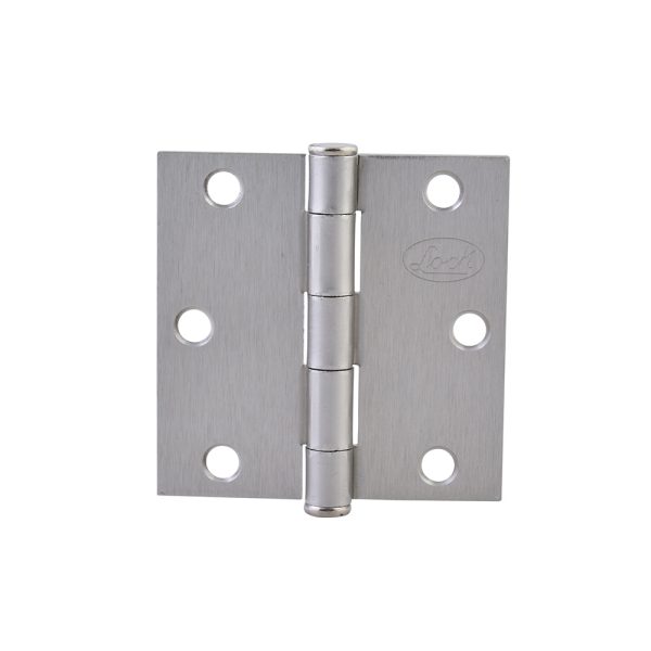 Bisagra cuadrada perno suelto de acero níquel satinado 2" x 2" Lock LBC20NS