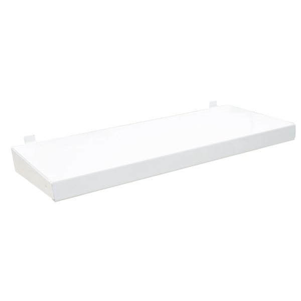 Charola multiusos tipo repisa blanca 55 x 28 x 4 cm Surtek LCMUL