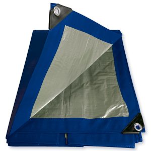 Lona de polietileno color azul 2.43 x 3.04 m Foy LE8X10
