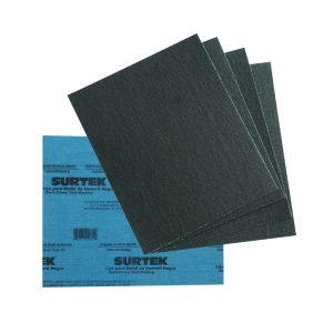 Lija negra para esmeril, grano 50 Surtek LEN50