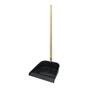 Recogedor con bastón de madera, 23 cm Foy LIM02