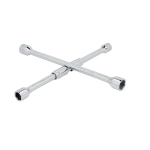 Llave de cruz cromada plegable 14" Surtek LLC14P