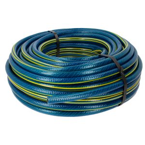 Manguera para jardín tejido spider con conector metálico 3/4", 50 m Surtek M12S50