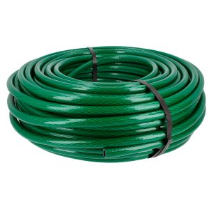 Manguera para jardín tramada con conector metálico 1/2", 50 m Surtek M12TV50