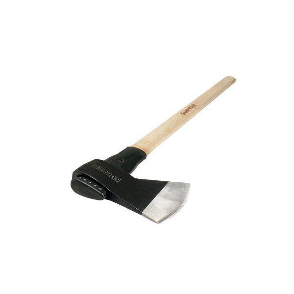Hacha media labor con cabeza forjada en acero con mango de madera 36", 3 Lb Surtek ML3M