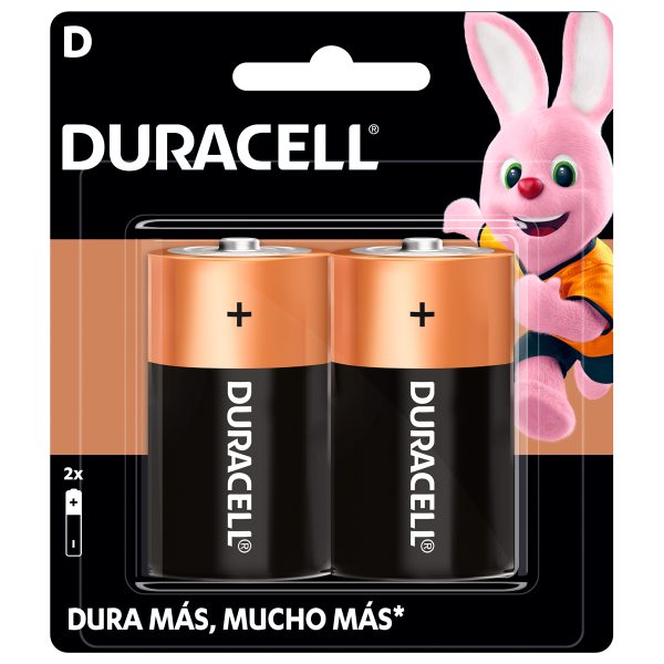 Pila alcalina Duracell® "D", 2 piezas Surtek MN1300
