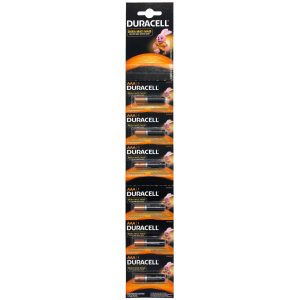 Tira de pilas alcalinas Duracell® "AAA", 6 piezas Surtek MN2400B1