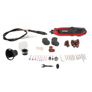 Juego de moto tool eléctrico 1/8" 200 W, 175 piezas Urrea MTU818