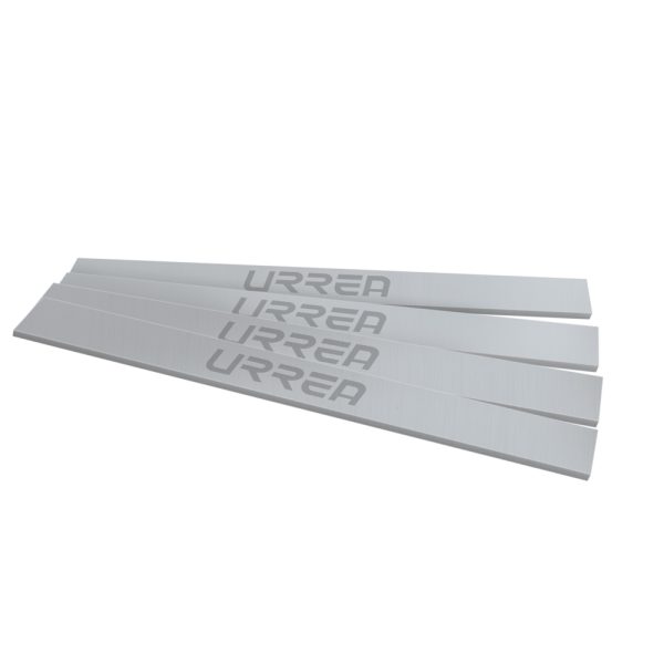 Juego de navajas para canteadora 8", 4 piezas Urrea NCN08B
