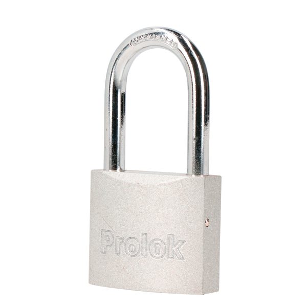 Candado de acero largo 50 mm, llave estándar, en caja Prolok P22L50