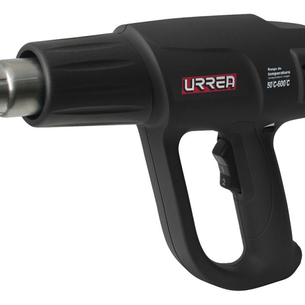 Pistola de calor 50°C a 600°C 1800 W 127 V Urrea PC800A