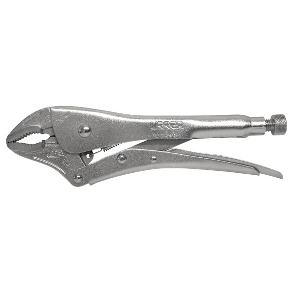 Pinza de presión de 4" quijada curva Urrea PCU4