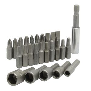 Juego combinado de puntas hexágono de 1/4" con adaptador magnético, 26 piezas Surtek PFC29