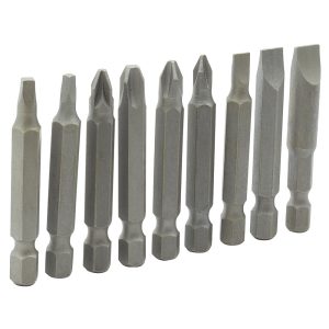 Juego combinado de puntas hexágono de 1/4", 9 piezas Surtek PFC9