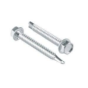 Pija cabeza hexagonal con rondana #14 x 3/4", 100 piezas Surtek PHB1434