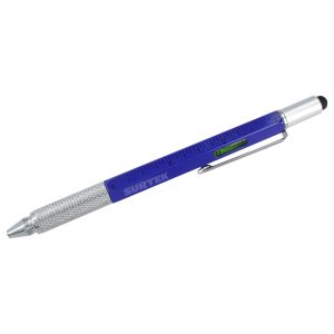 Pluma de tinta negra multifuncion 6 en 1 Surtek PLMS6