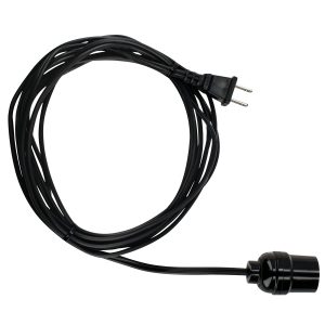 Portalámpara con cable de alimentación 2 x 18 10 m Surtek POC10