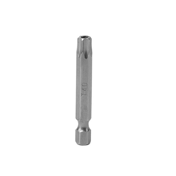 Punta Torx seguridad de poder para destornillador hexágono de 1/4", T20 x 2" 5 piezas Surtek PTS202