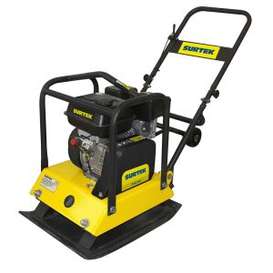 Placa compactadora a gasolina con motor de 4 tiempos 6.5 HP Surtek PVC765