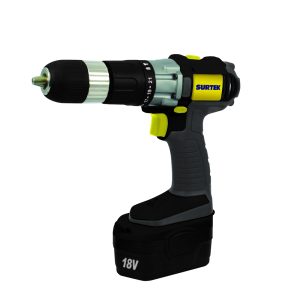 Rotomartillo 1/2" a batería Ni-Cd 18 V, 21 Nm Surtek RB618