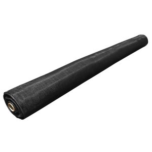 Rollo de malla sombra color negro 25 m x 1.85 m Surtek ROM25