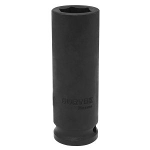 Dado de impacto largo cuadro de 1/2", 6 puntas, en pulgadas, 15/16" Surtek S7830HL