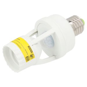Sensor de movimiento con portalámpara, 3m Surtek SEMP3