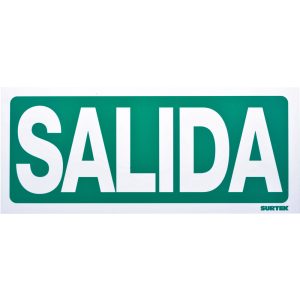 Señal "Salida" Surtek SES2