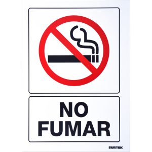 Señal "No fumar" Surtek SES39