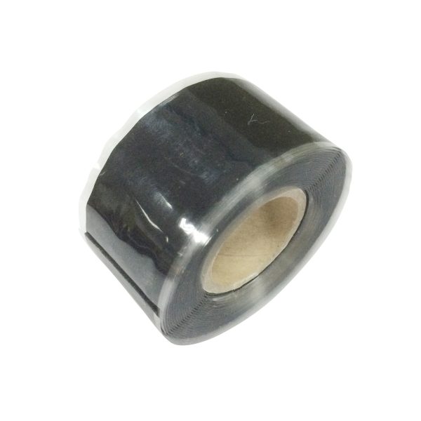 Cinta de silicón de autofusión negro 3 m x 2.5 cm Urrea SFTB