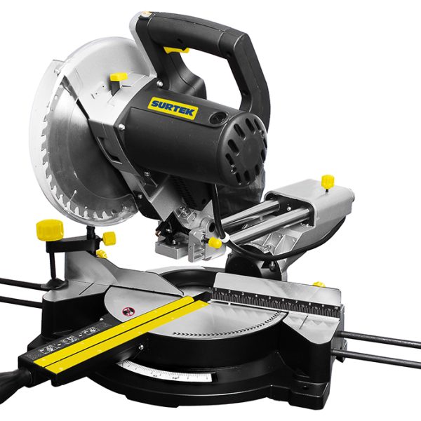 Sierra de inglete telescópica 10" 2000 W 120 V, 4500 RPM Surtek SI710A