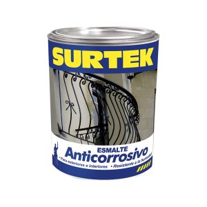 Esmalte anticorrosivo 250 ml color negro Surtek SP30199