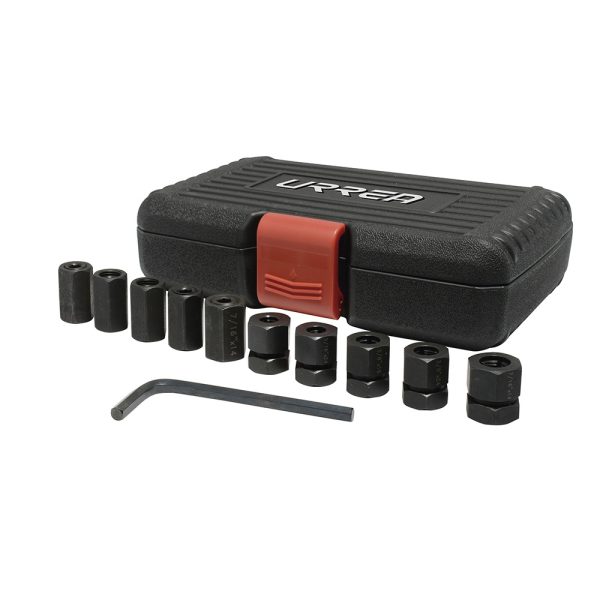 Juego para remover e instalar pernos en pulgadas, 10 piezas Urrea SR10S