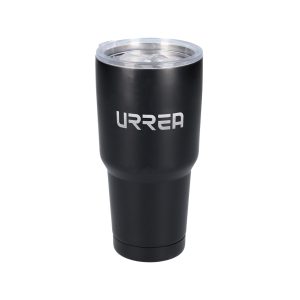 Termo de acero inoxidable negro de 850 ml Urrea TER85