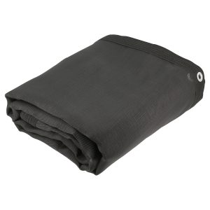 Toldo de malla sombra color negro 5 m x 3.60 m Surtek TOLM5