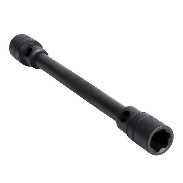 Llave de artillería fosfatizada doble boca hexagonal en pulgadas, 1" x 1-1/8" Urrea UCD8