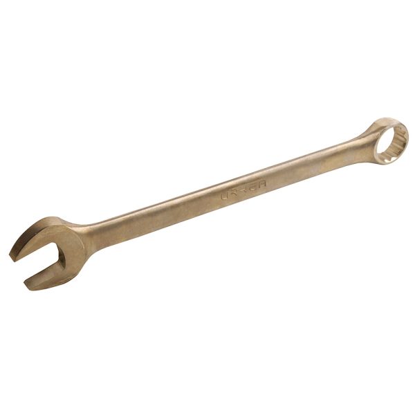 Llave combinada de bronce-aluminio antichispa en pulgadas, 12 puntas, 1-7/16" Urrea UH1246