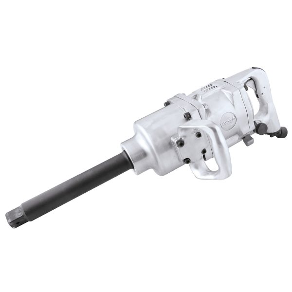 Pistola de impacto neumática cuadro de 1" 2,500 Ft-lb con extensión 8" sistema twin hammer Urrea UP1098-8