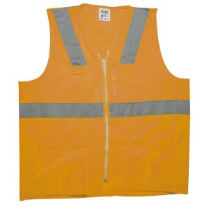 Chaleco de seguridad de alta visibilidad naranja M Urrea USCH51