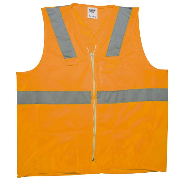 Chaleco de seguridad de alta visibilidad naranja G Urrea USCH52