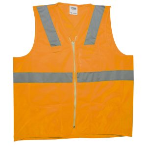 Chaleco de seguridad de alta visibilidad naranja EG Urrea USCH53