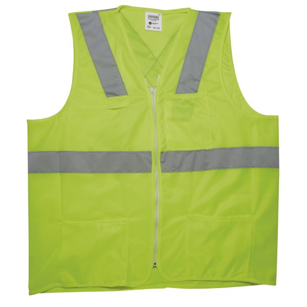 Chaleco de seguridad de alta visibilidad verde M Urrea USCH61