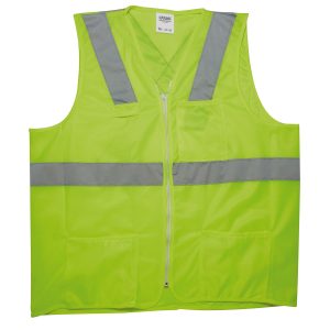 Chaleco de seguridad de alta visibilidad verde EEG Urrea USCH64
