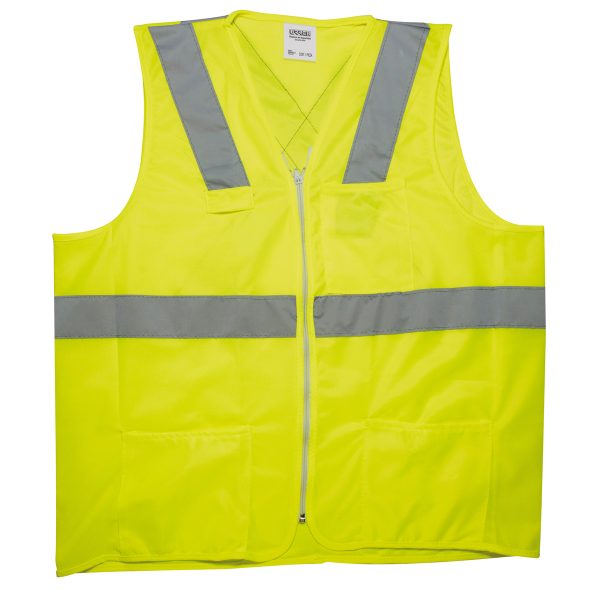 Chaleco de seguridad de alta visibilidad amarillo EEG Urrea USCH74